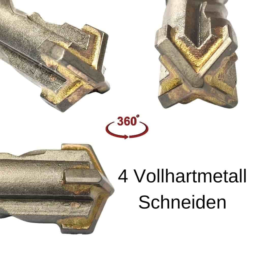 Τρυπάνι σφυριού για SDS-PLUS 4-κόπτες Ø 6,5mm x 210mm μήκος-1