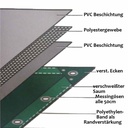 γκρι 650 g/m² PVC 4 x 5m (20m²) μουσαμάς-0