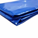 μπλε 650 g/m² PVC 3 x 4m (12m²) μουσαμάς-0