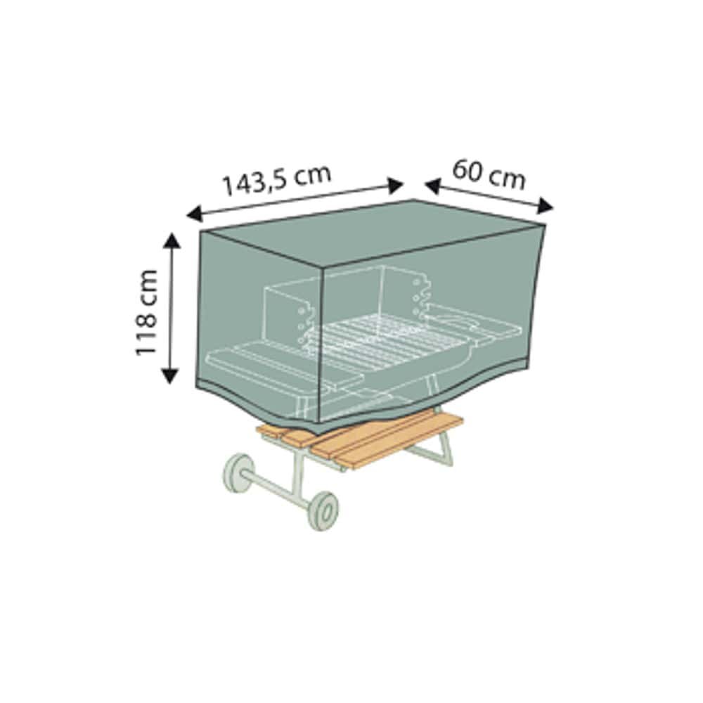 Κάλυμμα Προστασίας Deluxe BBQ-Grill, περ.143, 5x118x60-0