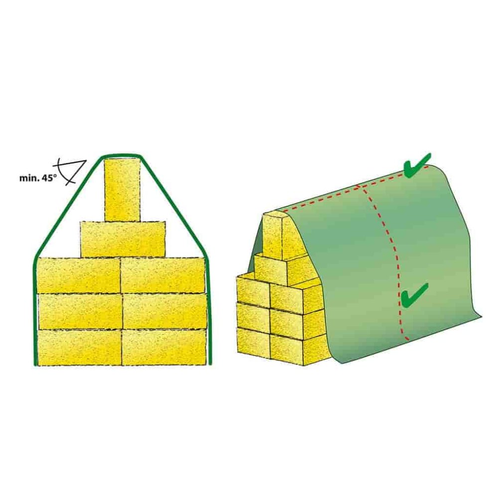 Προστατευτικό ύφασμα από άχυρο 140g/m² 10, 4m x 25m (260m²)-3