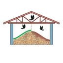 Προστατευτικό ύφασμα από άχυρο 140g/m² 10, 4m x 25m (260m²)-4