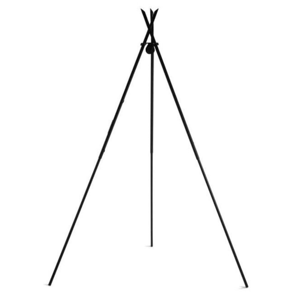 Ψησταριά "TIPI" 210 cm + Διπλή σχάρα 80 cm και 40 cm από φυσικό ατσάλι-0