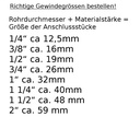 Σύνδεσμος σύσφιξης Eurokonus με παξιμάδι 17 x 2 - 3/4"-1