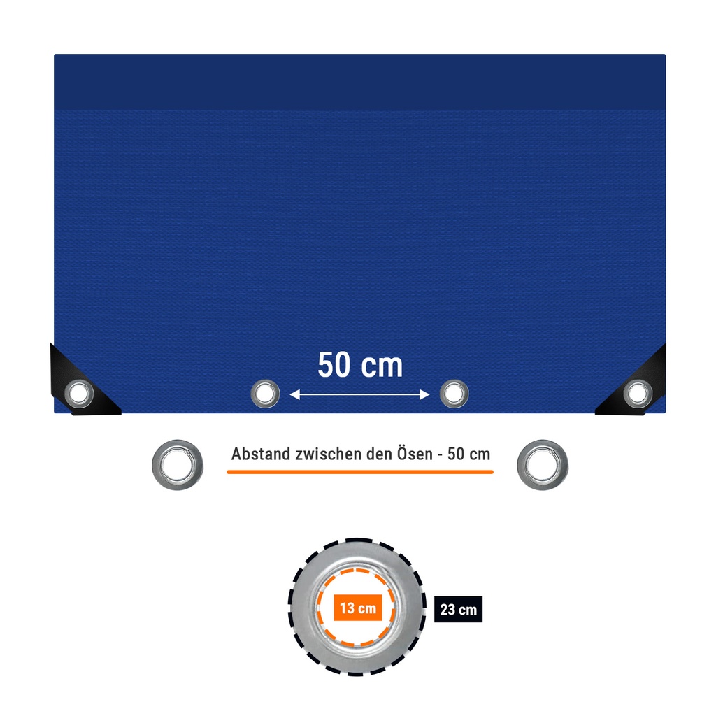 μπλε 650 g/m² PVC 4 x 8m (32m²) μουσαμάς-3