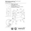 ESD Τραπέζι με 3 επίπεδα φόρτωσης Τύπος M + EasySTOP-0