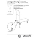 Καρότσι με χερούλι 200 kg Τύπου M + EasySTOP-0