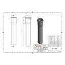 HTsafeEM DN/OD 32 x 150 mm-1