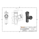 HTsafeEA Διακλάδωση DN/OD 32/32 67 Μοίρες-1