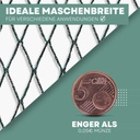 Δίχτυ προστασίας πουλιών και λιμνών 4 μ x 10 μ (40m²)-0