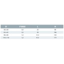 Slide Gate Valve 63 x 63 Adhesive Socket on Both Sides-1