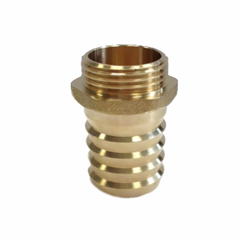 Hose Connector Brass 1/2" Male Thread - 19 mm-0