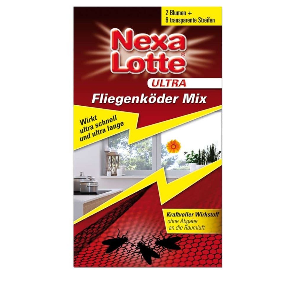 NEXA LOTTE® Ultra Δολώματα Μύγας Mix 2 Μοτίβα + 6 Λωρίδες