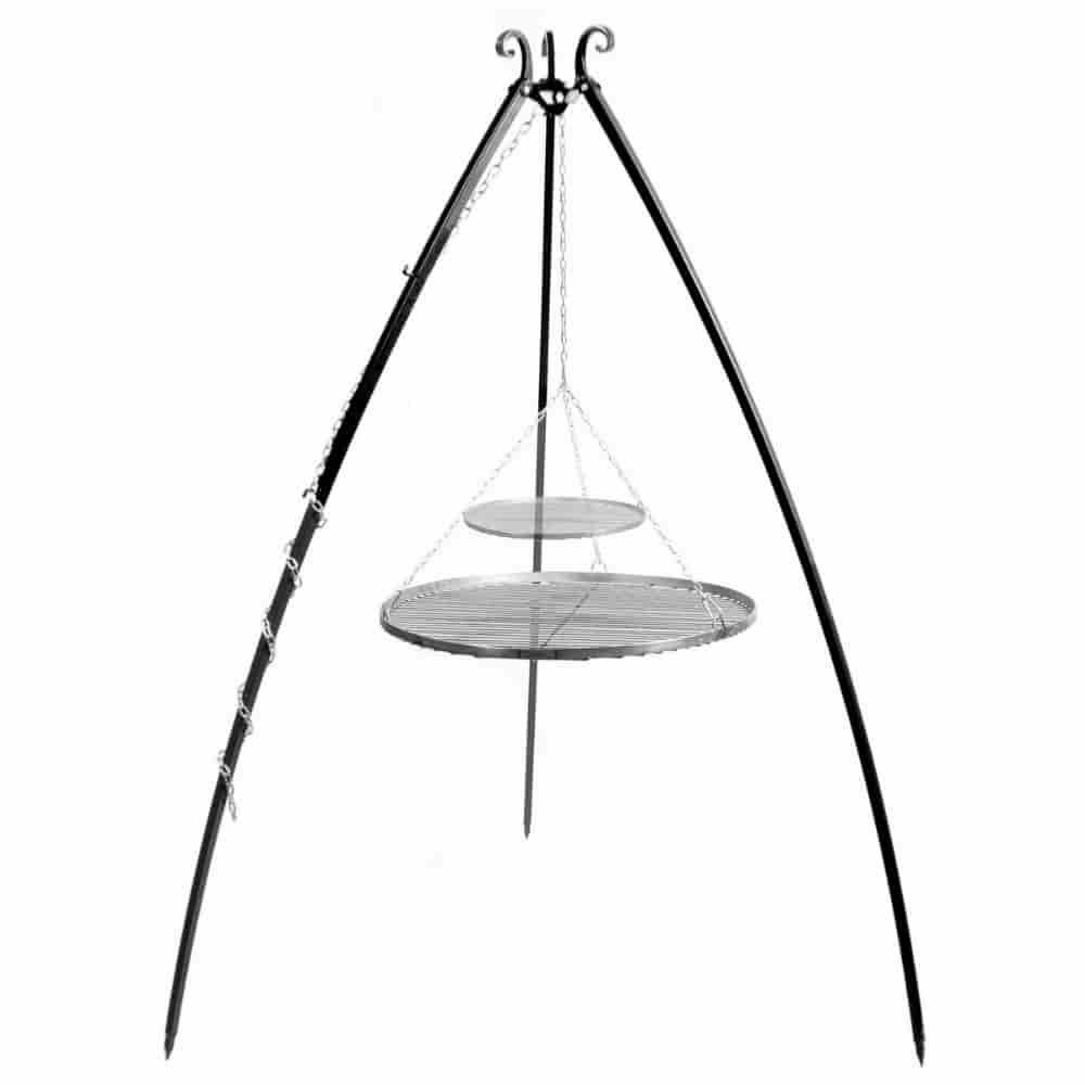 Περιστρεφόμενη σχάρα 200 cm + Διπλή σχάρα 80 cm και 40 cm