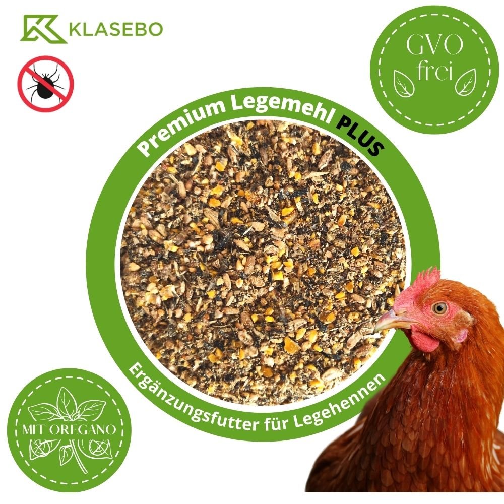 25 κιλά Premium Legemehl PLUS με Ρίγανη - Τροφή Πουλερικών για Κότες, Χήνες, Πάπιες