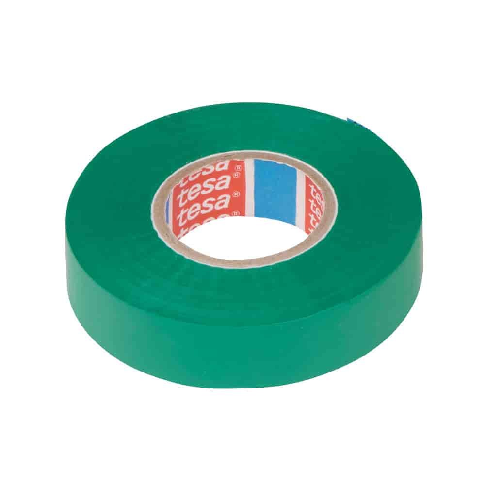 tesa tesaflex Ταινία Μόνωσης 4163 PVC 19 mm x 33 m (πράσινο)