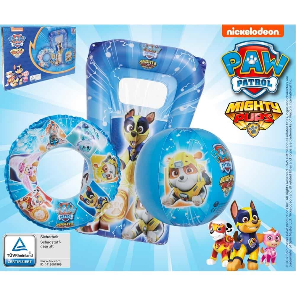 Σετ παραλίας Paw Patrol 3 τεμαχίων